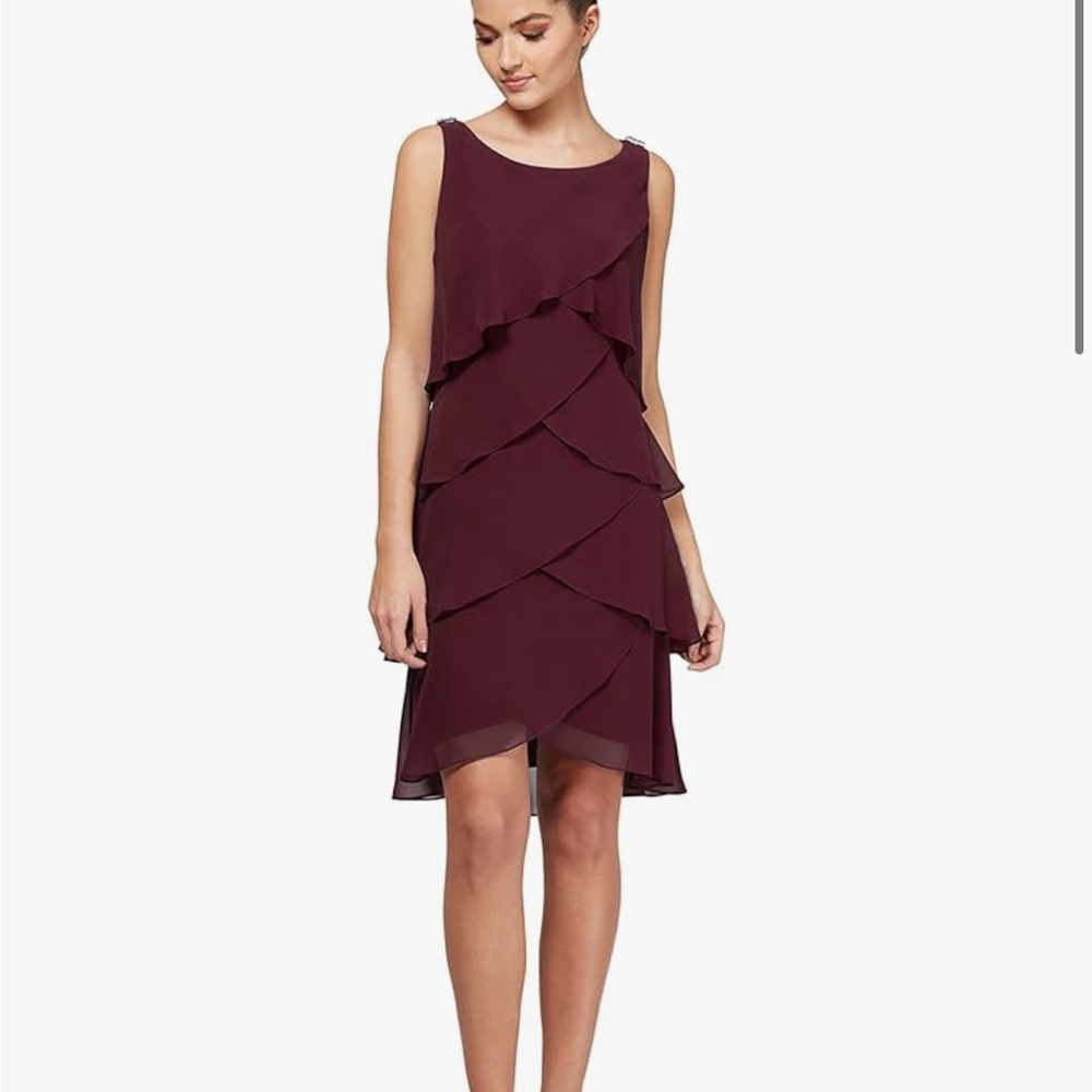 NWT S.L. NY Fashions Tiered Dress